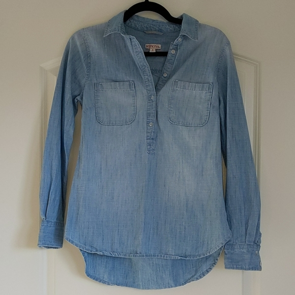 Merona Tops - Chambray blouse